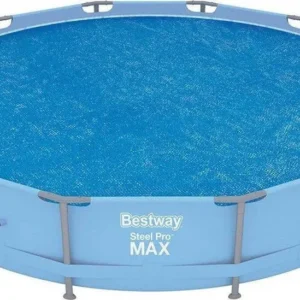 Telo Termico Copertura Per Piscina Fuori Terra Rotonda Da 366 Cm / 396 Cm 58242