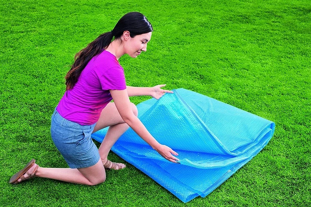 Telo Termico Copertura Per Piscina Fuori Terra Rotonda Da 366 Cm / 396 Cm 58242