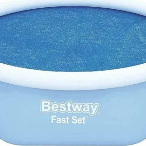 Telo Termico Per Piscina Fast Set Rotonda Diametro 244 Cm Copertura Solare 58060