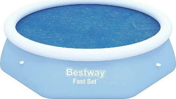 Telo Termico Per Piscina Fast Set Rotonda Diametro 244 Cm Copertura Solare 58060
