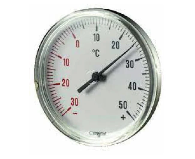 Termometro Corpo Inox Attacco Posteriore 0-60 Gradi Cewal Spa