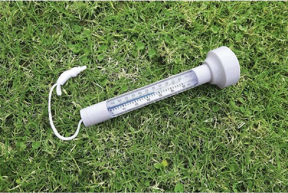 Termometro Galleggiante Per Piscina Abs Temperatura Acqua Con Cordicella 58072