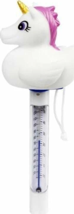Termometro Galleggiante Per Piscina Forme Fenicottero Unicorno Con Corda 58595