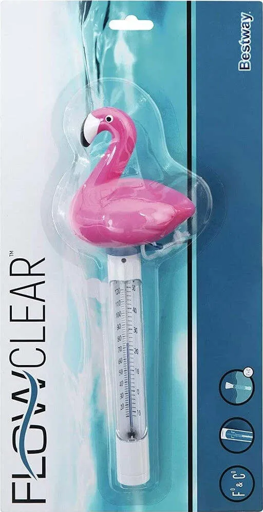 Termometro Galleggiante Per Piscina Forme Fenicottero Unicorno Con Corda 58595