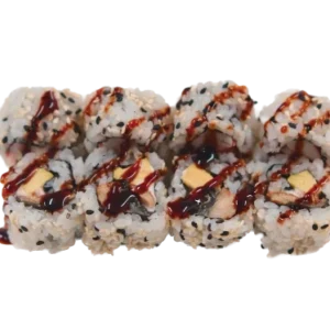 URAMAKI AME (anguilla, avocado, mayo 8pz)