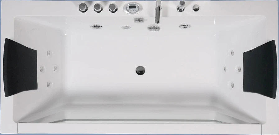 Vasca da Bagno con Idromassaggio e Vetrata frontale Space