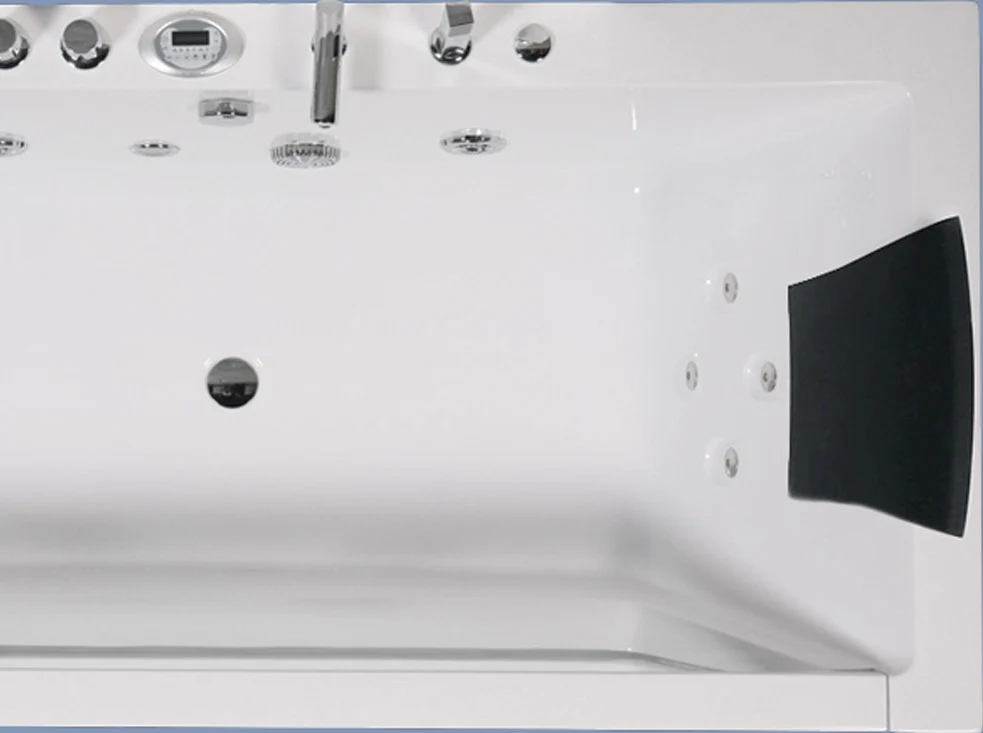 Vasca da Bagno con Idromassaggio e Vetrata frontale Space