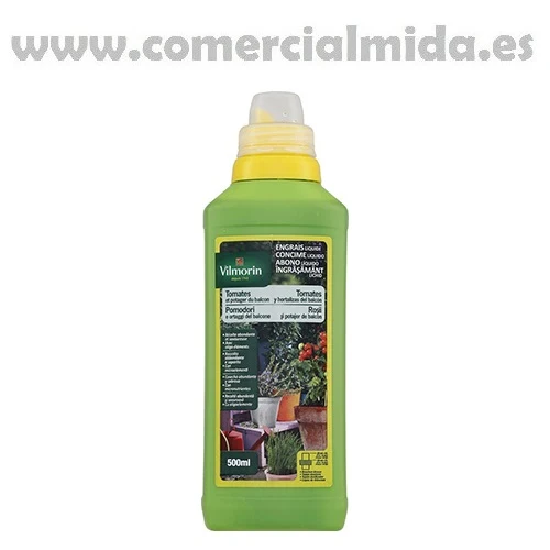 VILMORIN 500ml fertilizzante liquido per pomodori e ortaggi da balcone