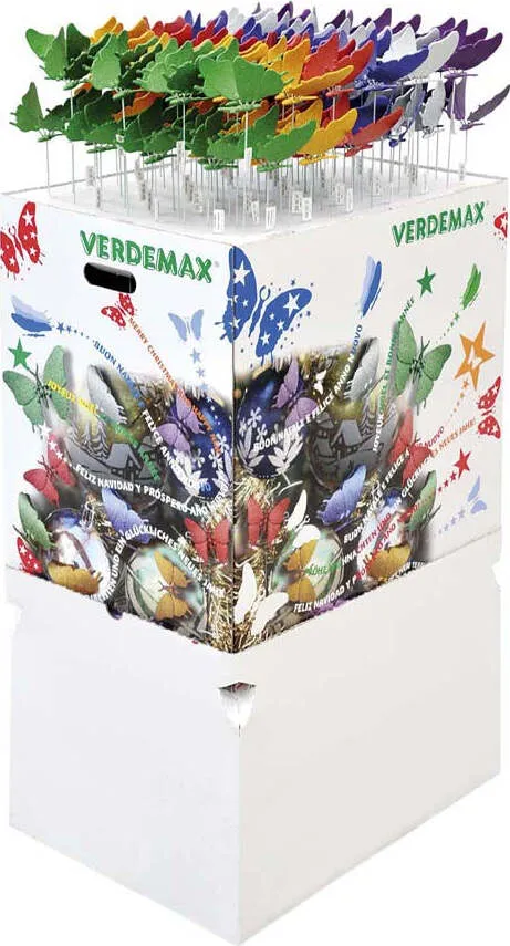 Farfalle Glitterate Verdemax Colori Assortiti