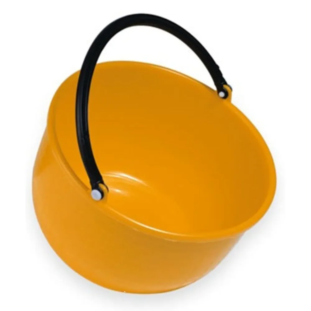 Cesto agricolo con manico oscillante plastica per raccolta frutta da 16 lt