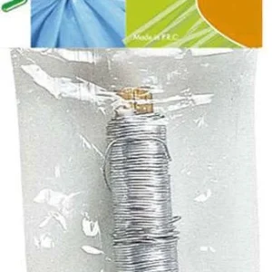 VERDEMAX 4407 0,65 mm x 20 m Acciaio galvanizzato Rotondo Blister