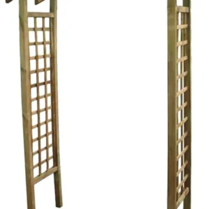 PERGOLA DOPPIA mt 1,8 x 0,7 - h. 2,2