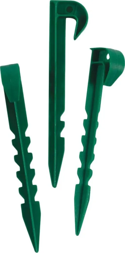 VERDEMAX 4430 12 mm x 15 cm, Paletti plastica per Proteggere Film (10 Pezzi)