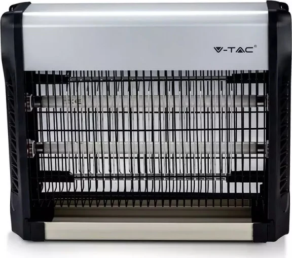 V-TAC VT-3216 ZANZARIERA ELETTRICA INSECT KILLER LAMPADA UV 16W LUCE BLU ATTIRA ED ELIMINA INSETTI - SKU 11179