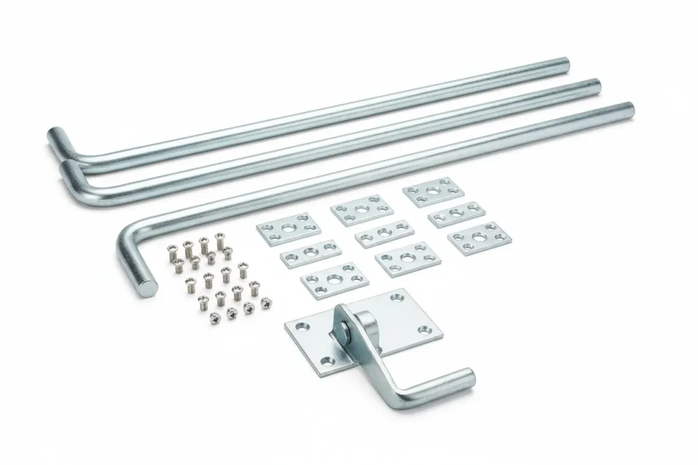 Spagnolette Per Balcone Complete Kit Tropicalizzate- - Cm.240 Per Balcone - 2 Pezzi Mrcas