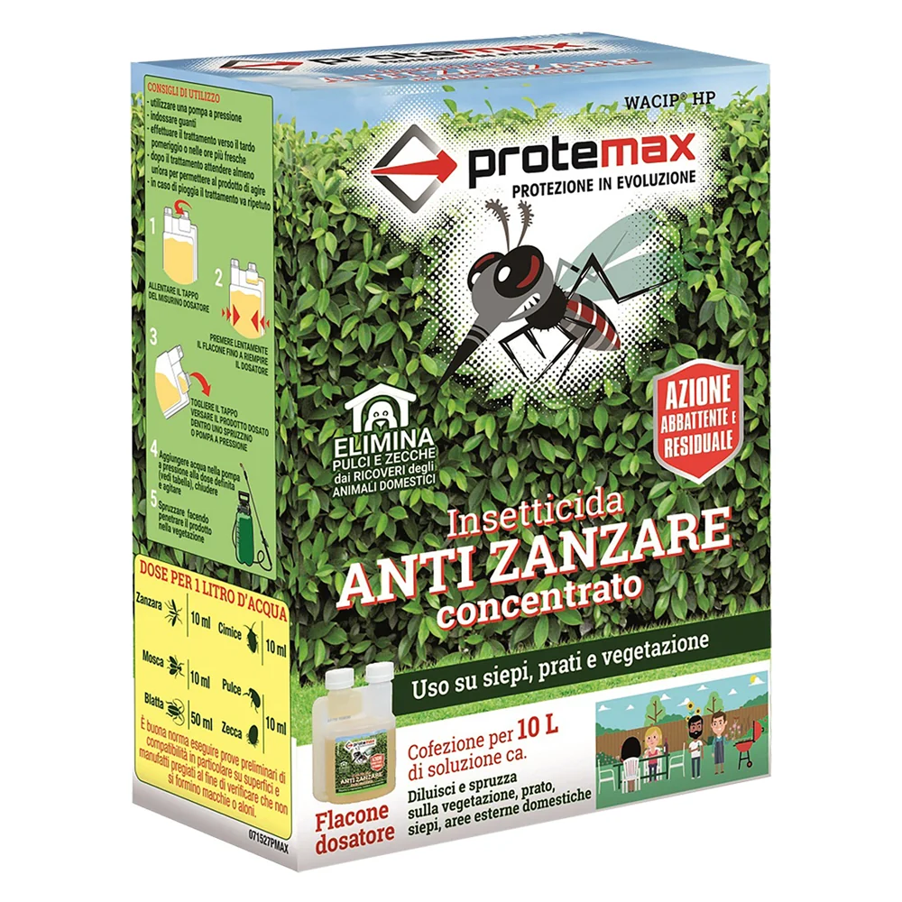 Antizanzare Liquido Concentrato Ml 100 - Protemax