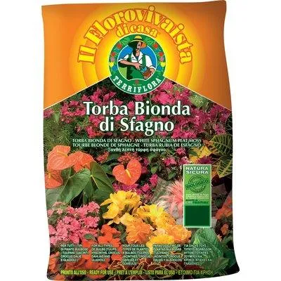 Torba Bionda Di Sfagno Terriflora Lt 20