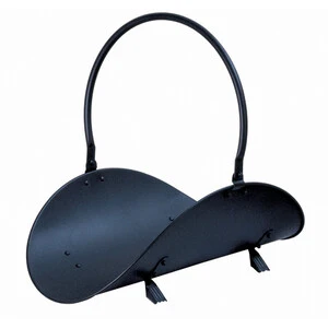 C Portalegna P/Camino 49X36X43Cm Nero- 1,0 Pz