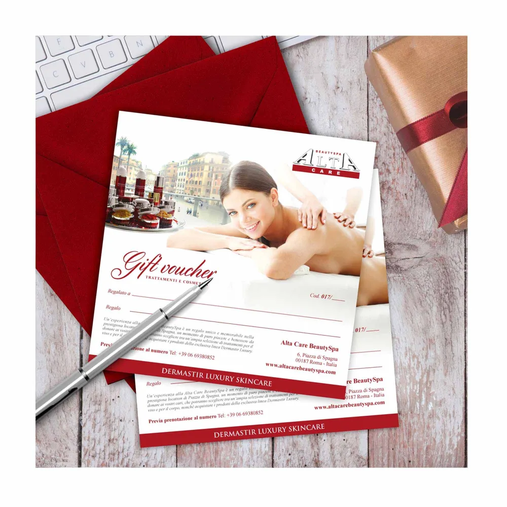 GIFT VOUCHER CORPO Alta Care Beauty Spa