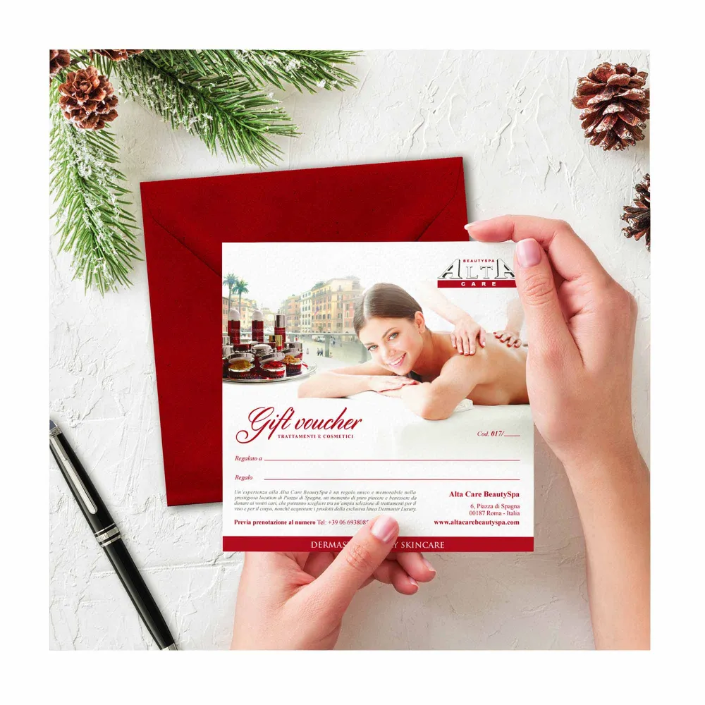 GIFT VOUCHER VISO ALTA CARE BEAUTY SPA