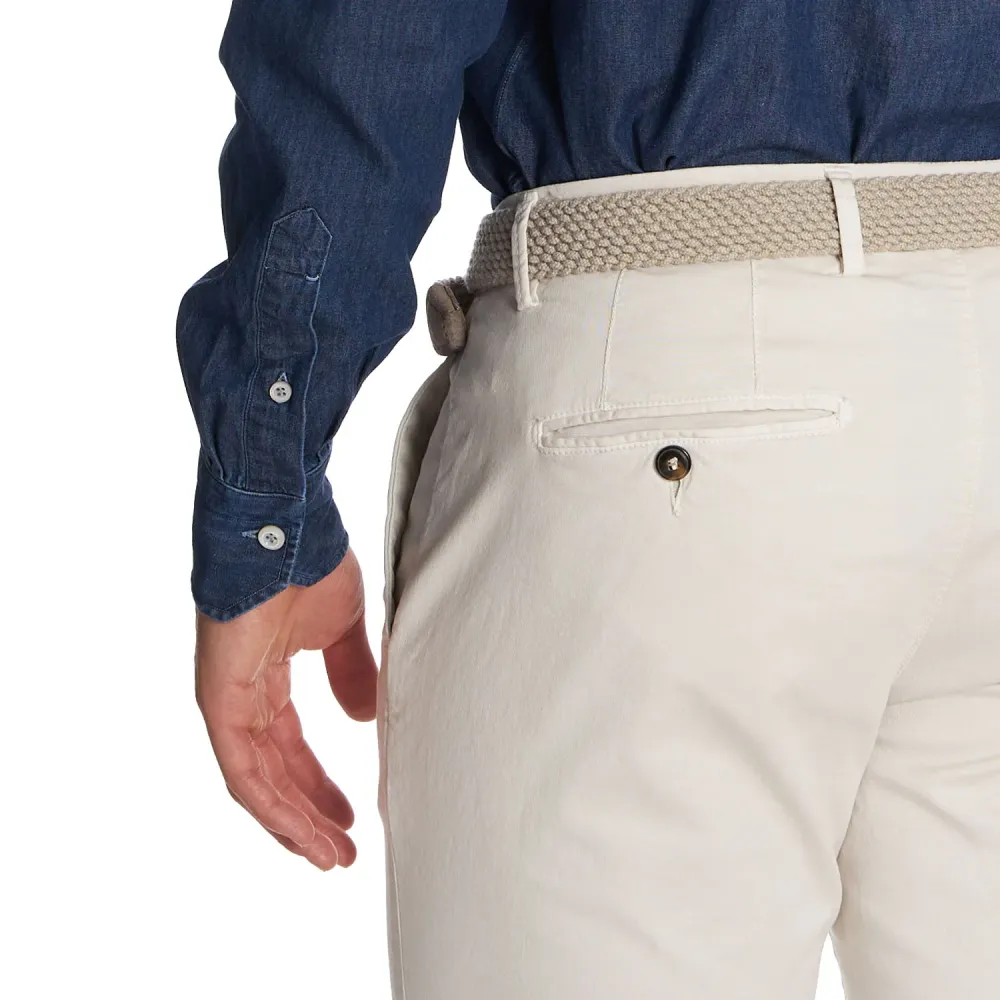 CAMICIA DI JEANS 6 PASSAGGI MANO E. Marinella