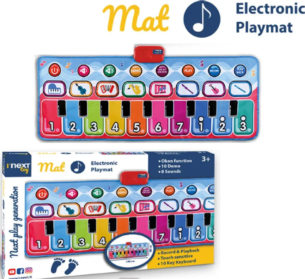 Tappeto Elettronico Musicale 130x48 Mat I'Next