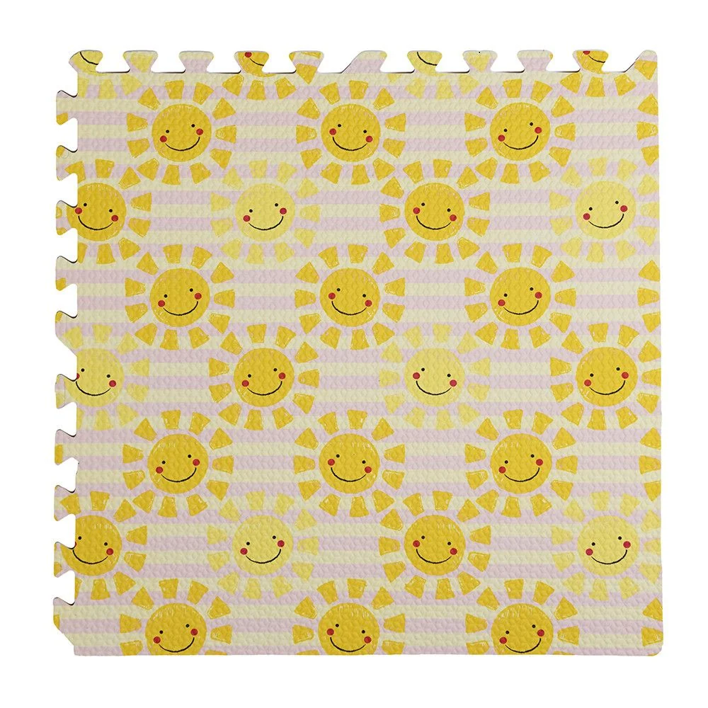 4pz Tappeto Tappetino Puzzle Morbido 60 X 60 X 0,8 Cm Per Bambini Gioco Da Interno