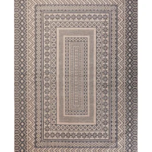 Tappeto beige e grigio 200 x 300 cm BAGLAR