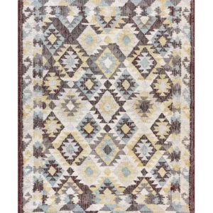 Tappeto iuta multicolore 160 x 230 cm FENER