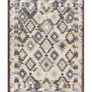 Tappeto iuta multicolore 160 x 230 cm FENER