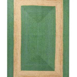 Tappeto iuta verde 200 x 300 cm KARAKUYU