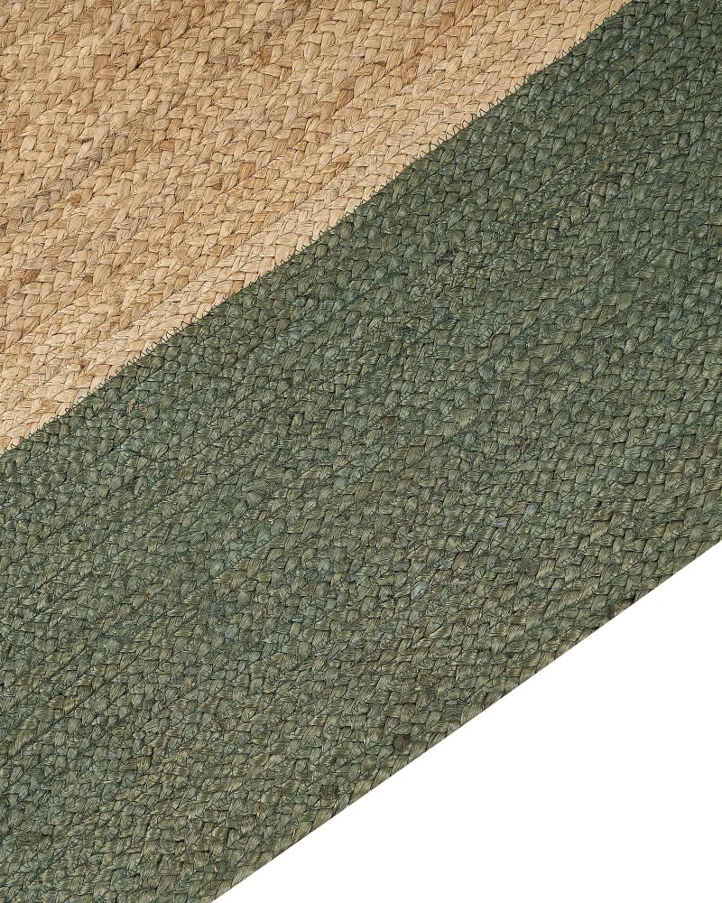 Tappeto iuta verde 300 x 400 cm KARAKUYU