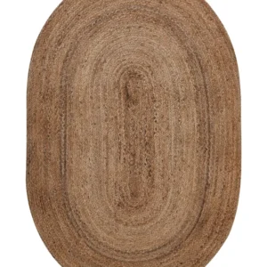 Tappeto iuta crema 120 x 180 cm DEMIRCI
