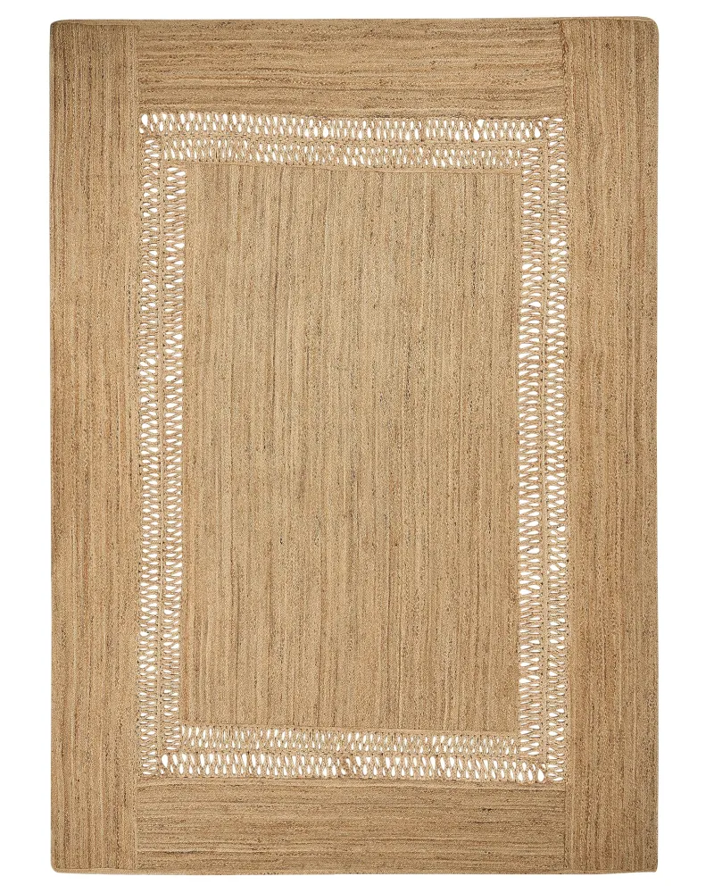 Tappeto iuta sabbia 160 x 230 cm YENIKOY
