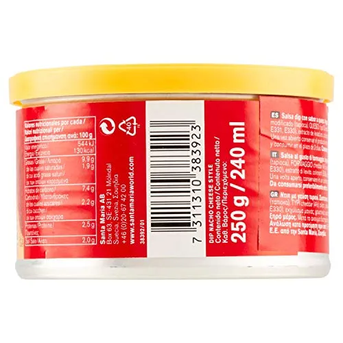 Eurofood Salsa Dip al Formaggio - 250 Gr