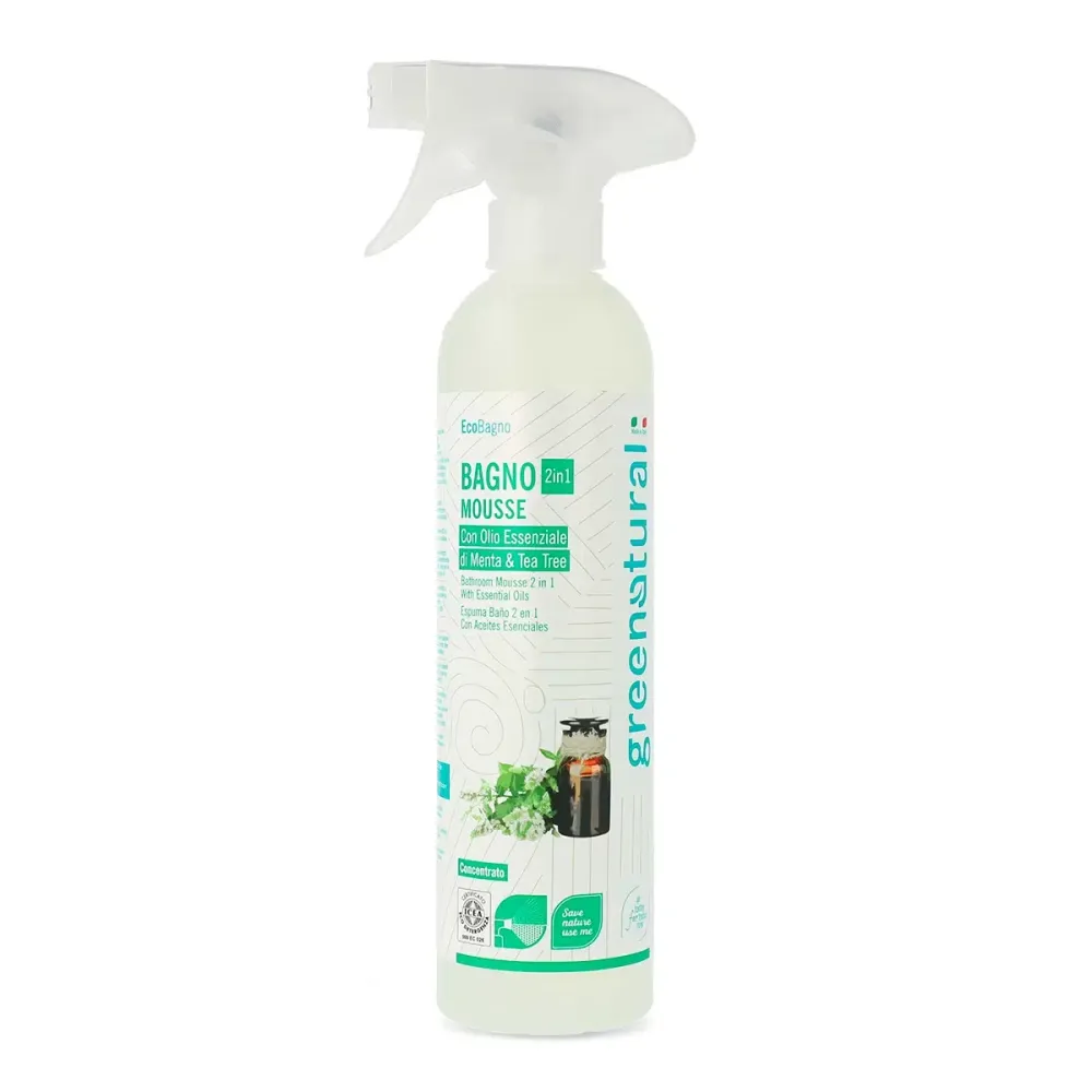GN MOUSSE Bagno 2 in1 Menta & Tea Tree - eco