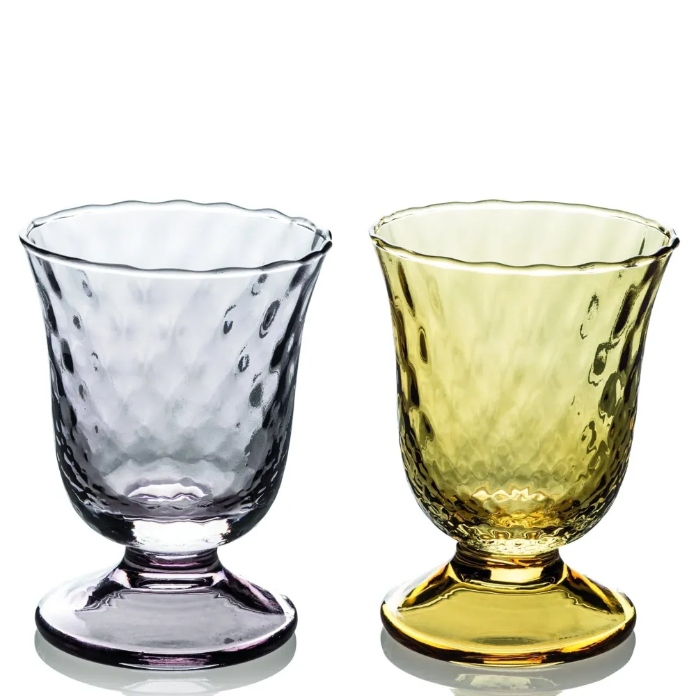 IVV Fiordaliso Set 2 Goblet Optic Grey/honey 240ml