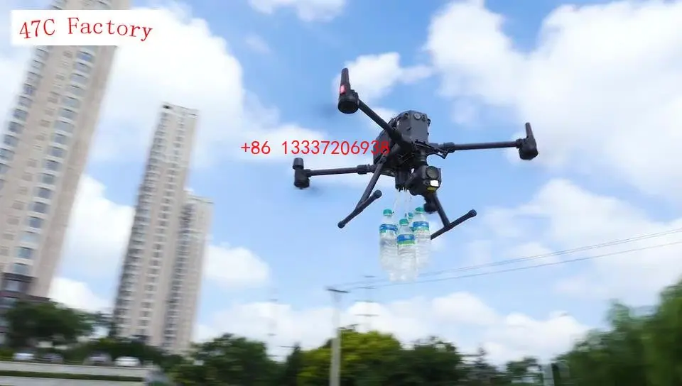 Caduta di droni da 25 kg - Dispositivo di consegna del sistema di carico utile per DJI Matrice 300 M300 RTK UAV
