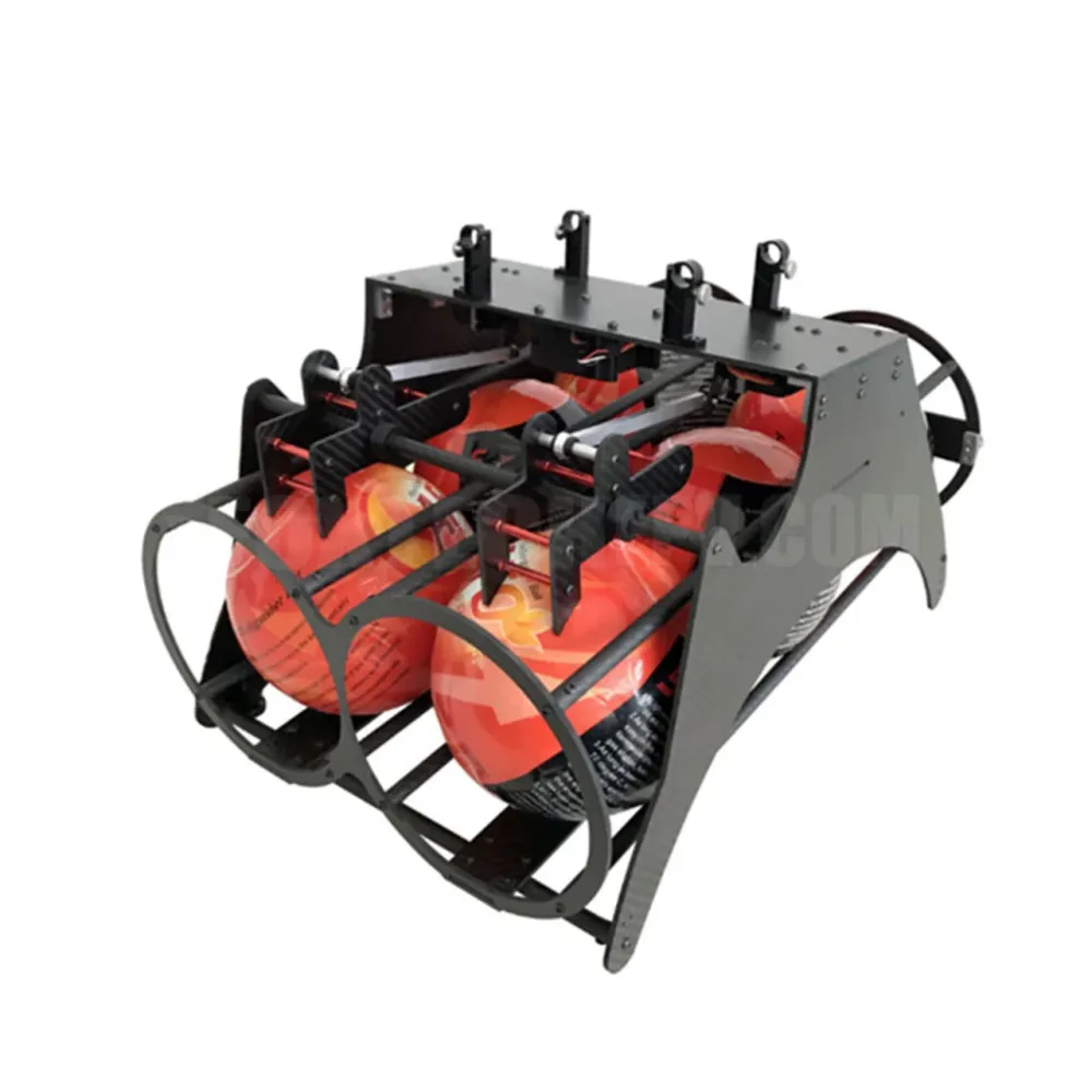 Dispositivo di rilascio e caduta della sfera dell'estintore RDD-6 6CH 150mm 1.3KG/Ball per la lotta antincendio