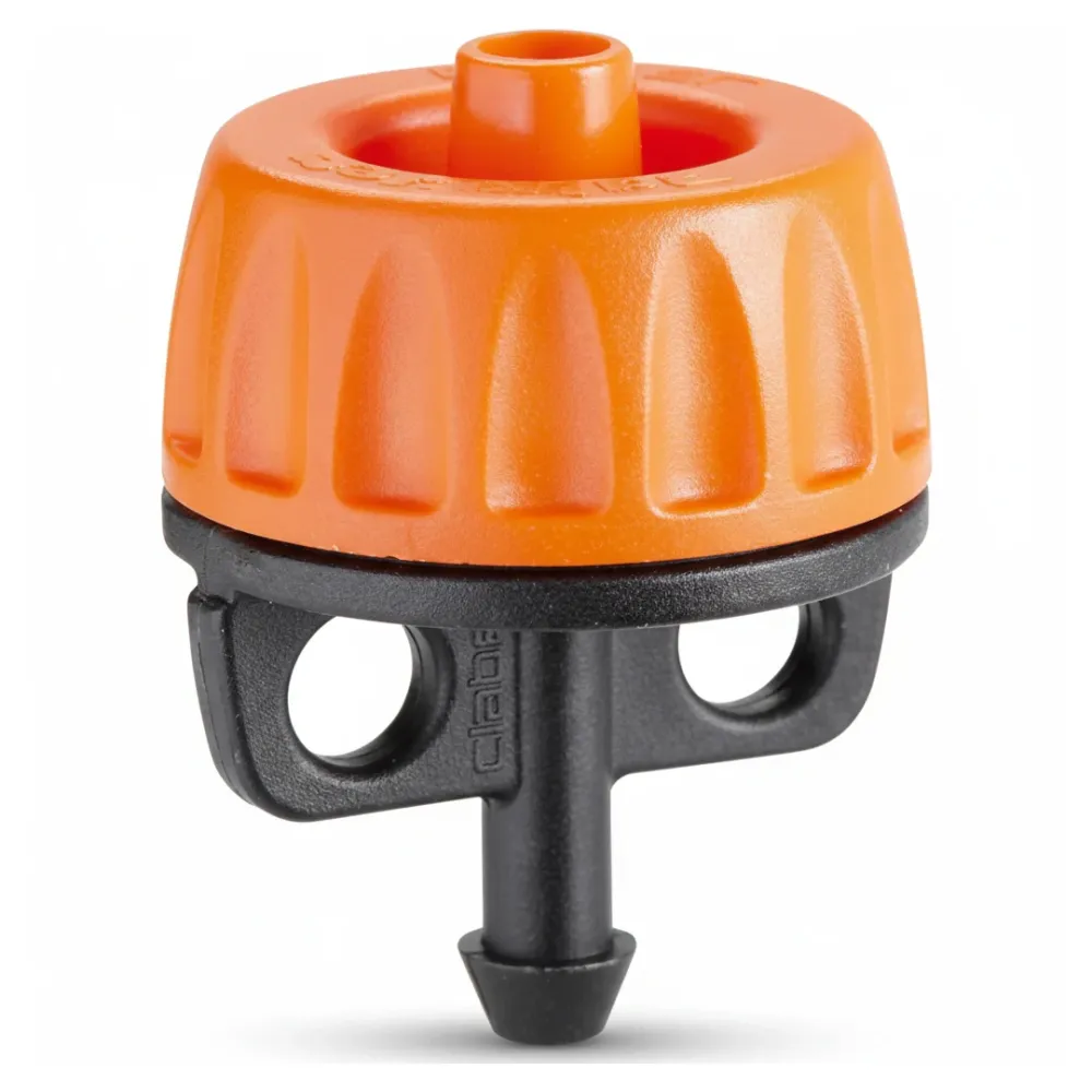 Gocciolatore autocompensante Claber Rainjet 4 l/h per tubo 1/2” e 1/4”