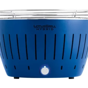 Griglia carbone LOTUSGRILL Hybrid Classic blu profondo 36,8x35x23,4 cm