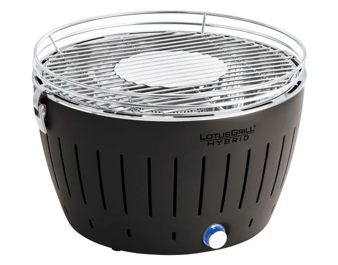 Griglia carbone LOTUSGRILL Hybrid Classic grigio antracite 36,8x35x23,4 cm