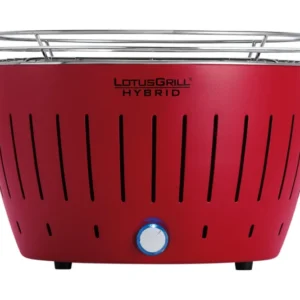 Griglia carbone LOTUSGRILL Hybrid Classic rosso fuoco 36,8x35x23,4 cm