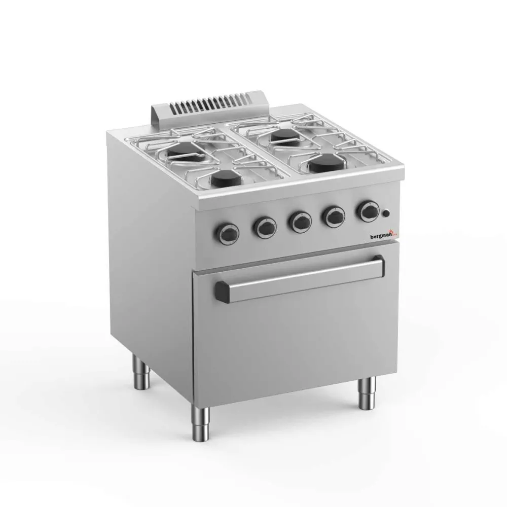 bergman FORNELLO GAS 4 FUOCHI CON FORNO GAS 65137