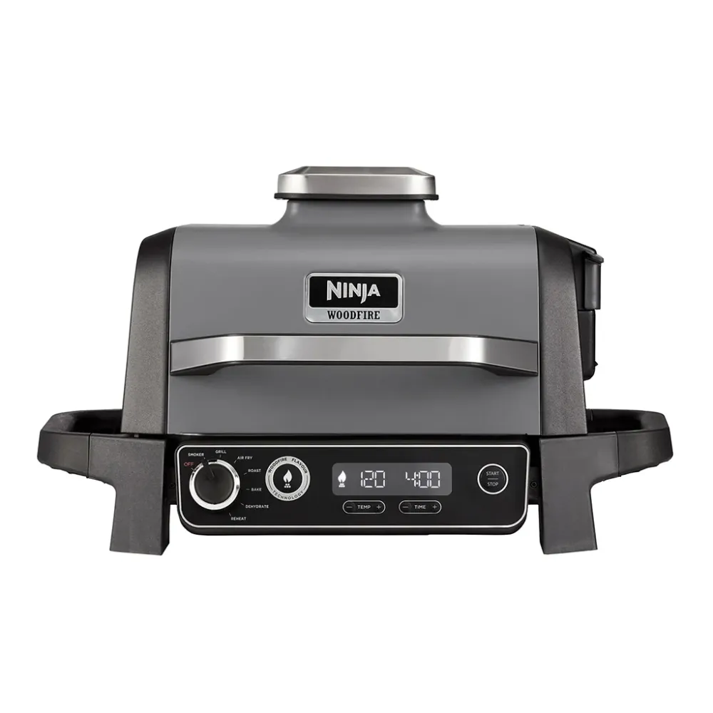 Affumicatore per Carne Grill elettrico da esterno con affumicatore e friggitrice ad aria Ninja®
