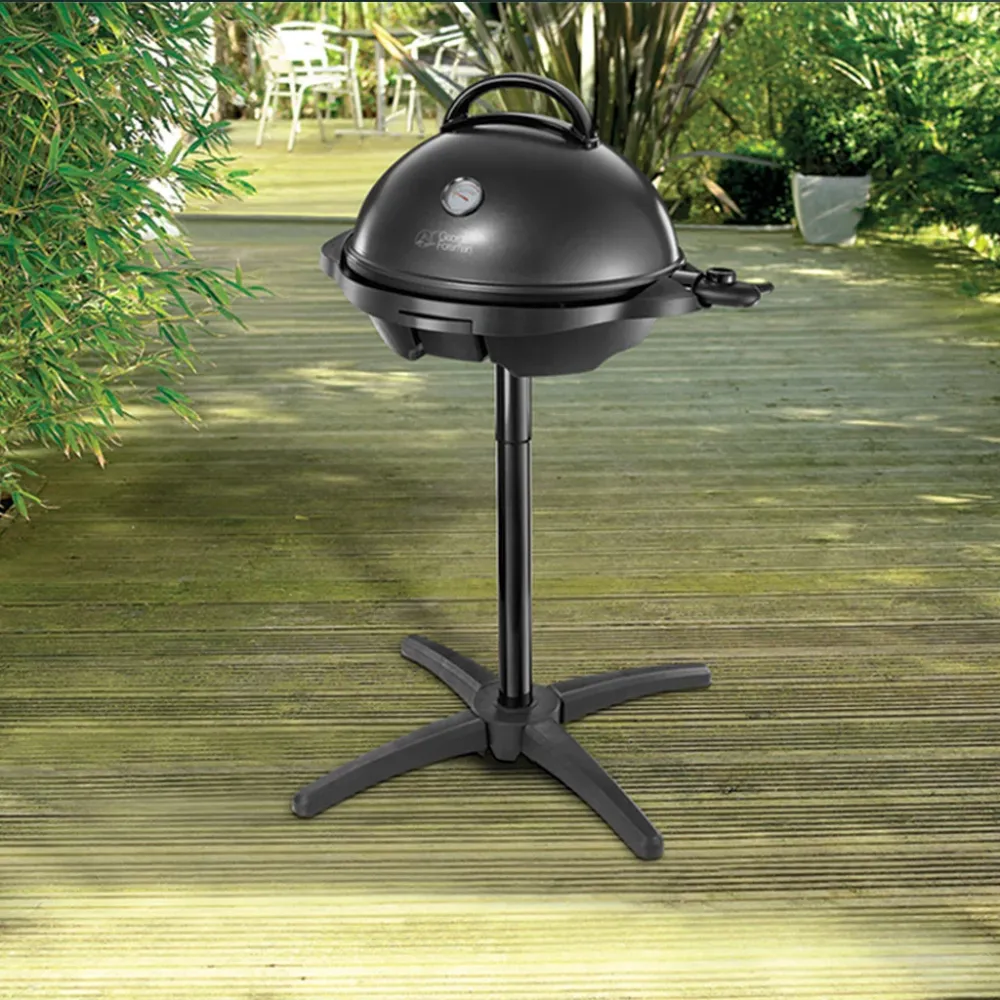 Affumicatore per Carne Grill elettrico da interno ed esterno con griglie rimovibili (George Foreman) Russell Hobbs
