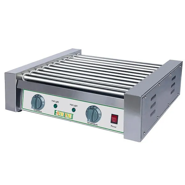Vaiotec EASYLINE griglia per salsicce elettrica 22 kW acciaio inossidabile 53x56x20 cm 11176 Facile Assemblaggio