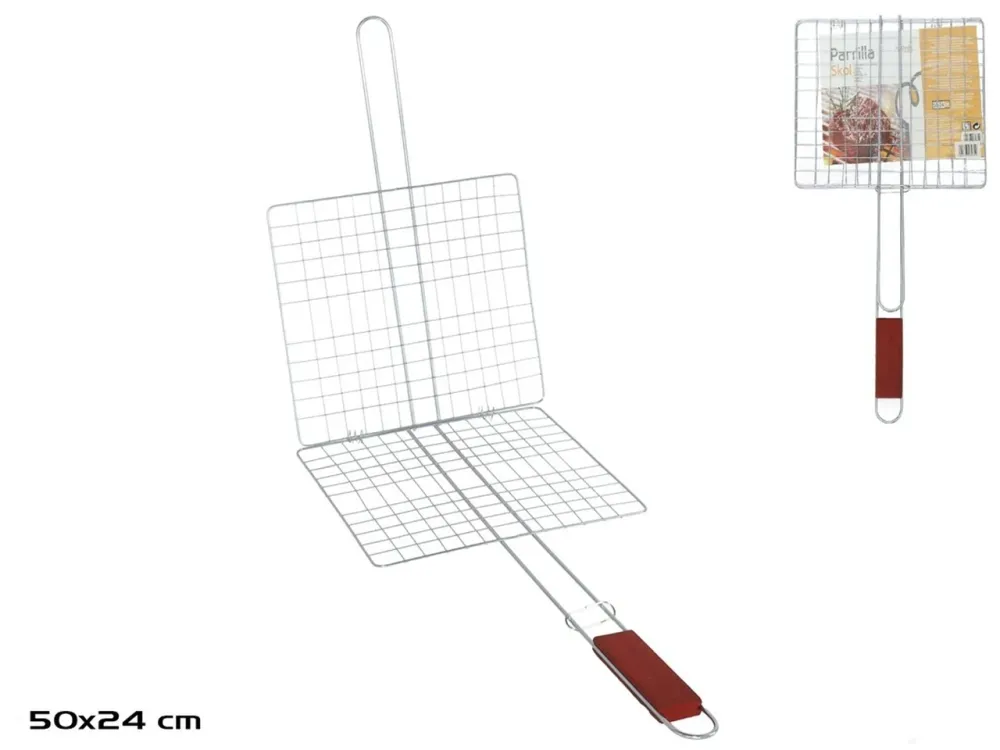 Griglia barbecue 50x24cm ferro - Kitchen&go