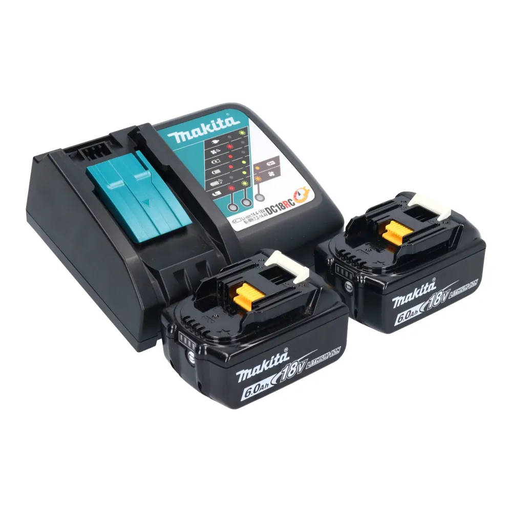 Idropulitrice batteria Makita DHW 180 RG 18 V 24 bar + 2x batteria ricaricabile 6,0 Ah + caricabatterie