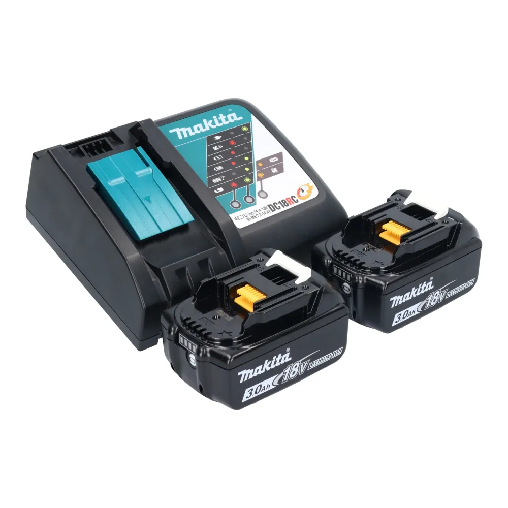 Idropulitrice batteria Makita DHW 180 RF 18 V 24 bar + 2x batteria ricaricabile 3,0 Ah + caricabatterie